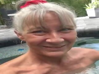 Pervert Granny Leilani in the Pool, Free x rated film 69 | xHamster
