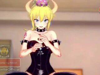 Bowsette joi sentakan mati instructions