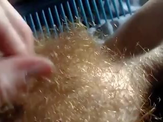 Hairy Redhead: Free Pussy HD sex clip movie aa