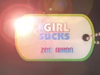 Zoey Nixon - ThisGirlSucks Redhead busty Zoe Nixon titfucks blowjobs cock