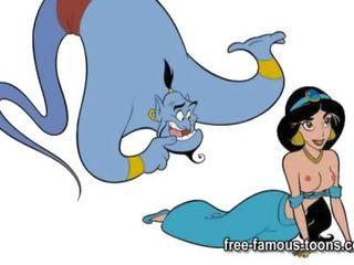 Aladdin e gelsomino xxx clip parodia