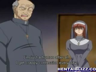 Hentai murgeshë merr fucked nga perverse priest